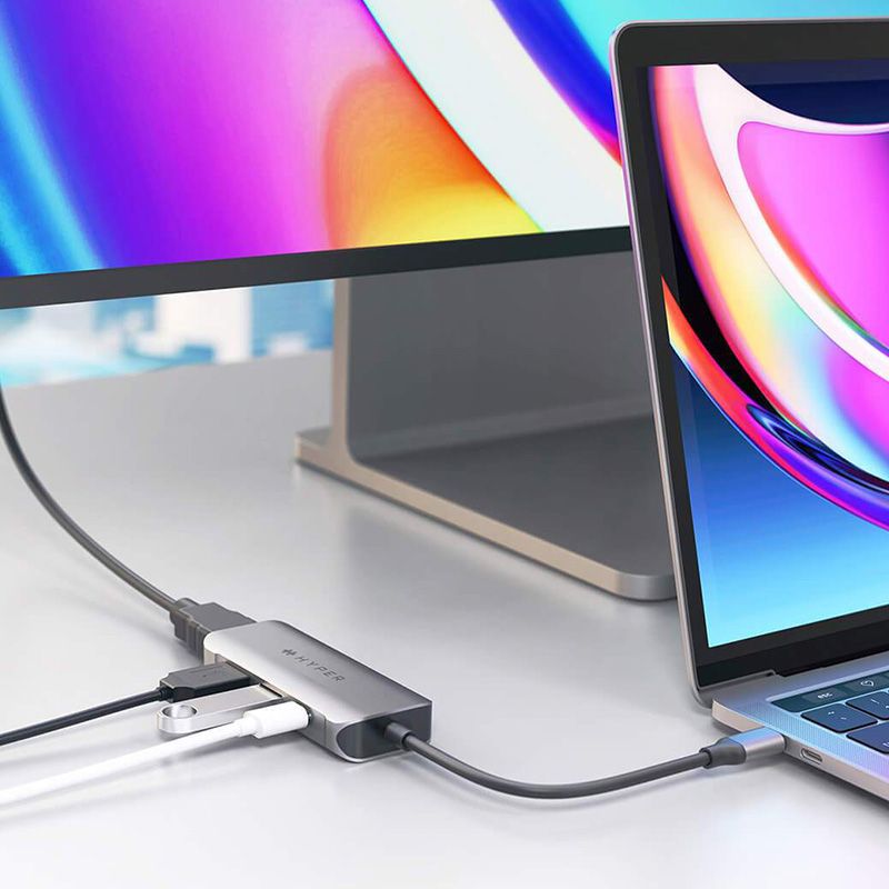  Cổng chuyển HyperDrive HDMI 4K 60Hz 4-in-1 USB-C Hub (HD41) 