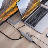  Cổng chuyển HyperDrive Tube HDMI 4K 30Hz 6-in-1 USB-C Hub (HD233B) 