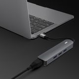  Cổng chuyển HyperDrive Tube HDMI 4K 30Hz 6-in-1 USB-C Hub (HD233B) 