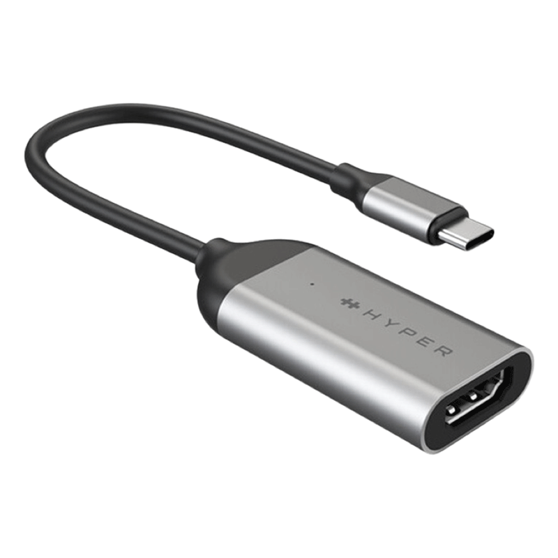 Cổng chuyển hyperdrive hdmi 8k 60hz / 4k 144hz usb-c hub (hd-h8k)