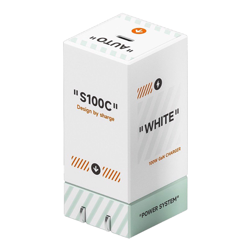 Củ sạc Sharge Mini GaN USB-C 100W Limited Chính hãng Việt Nam