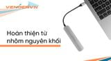  Cổng chuyển HyperDrive Tube HDMI 4K 30Hz 6-in-1 USB-C Hub (HD233B) 