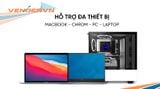  Cổng chuyển HyperDrive Gen 2 16-in-1 Thunderbolt 3 Docking Station và bộ nguồn DC 180W (HD-G2TB3) 