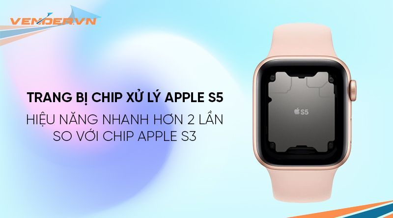  Apple Watch SE GPS - Mặt nhôm - Dây cao su - 40mm - Hàng chính hãng 