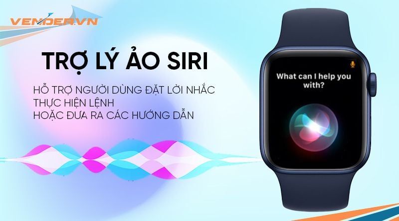  Apple Watch Series 6 GPS - Mặt nhôm - Dây cao su - 40mm - Hàng chính hãng 