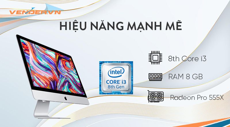  iMac 2020 21-inch 4K - Core i3 8th / 8GB / 256GB - Hàng chính hãng - Part: MHK23SA/A 