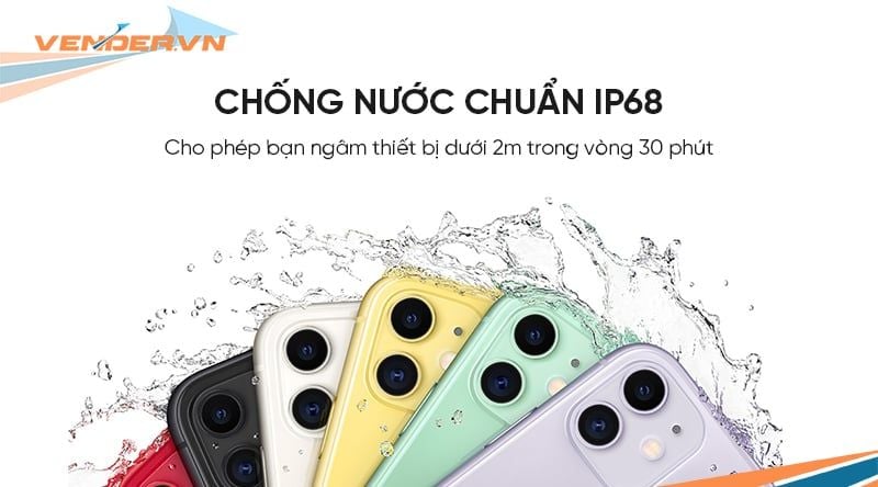  iPhone 11 128GB - Nhiều màu - Hàng chính hãng VN/A 