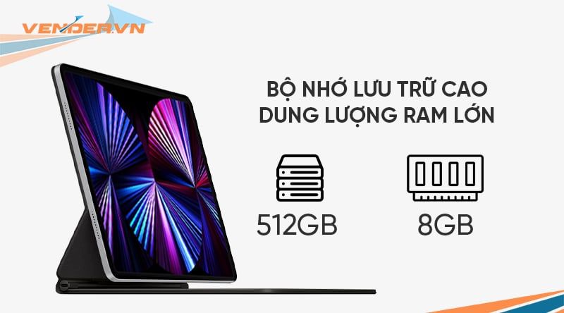  iPad Pro 11-inch M1 - 512GB Wi-Fi - Hàng chính hãng 