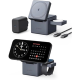  Đế Sạc Anker Không Dây Cube MagSafe 737 3-in-1 15W Y1811 Chính Hãng 
