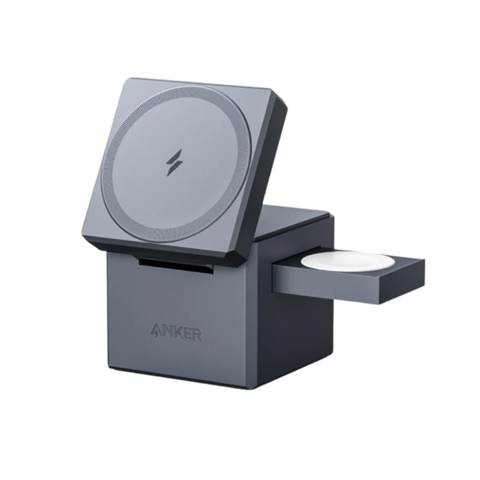 Đế Sạc Anker Không Dây Cube MagSafe 737 3-in-1 15W Y1811 Chính Hãng
