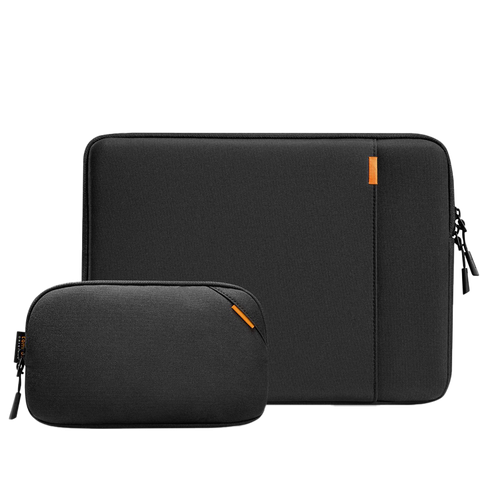 Túi Chống Sốc Tomtoc 360* Protective kèm túi phụ kiện cho MacBook/Laptop 14” - Black