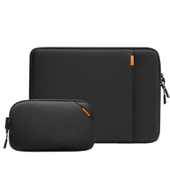 Túi Chống Sốc Tomtoc 360* Protective kèm túi phụ kiện cho MacBook/Laptop 14” - Black