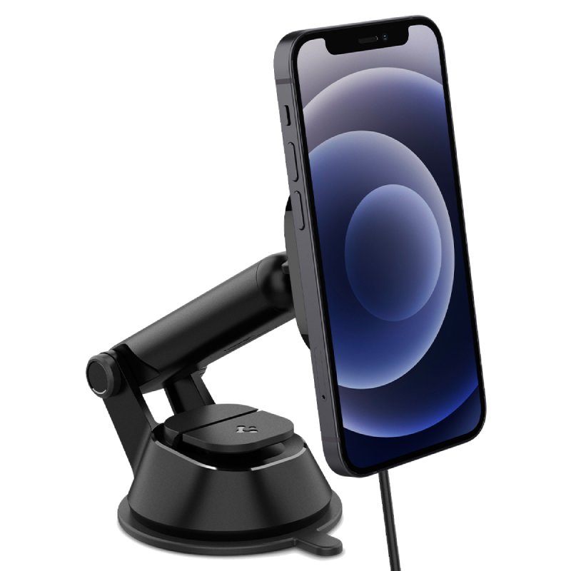 Sạc Spigen Onetap Pro Wireless Magnetic Car Charger Dashboard Magfit