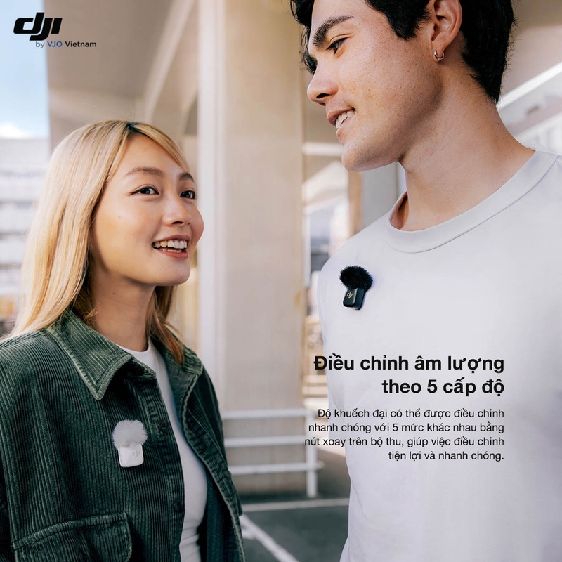  DJI Mic Transmitter chính hãng - Arctic White 