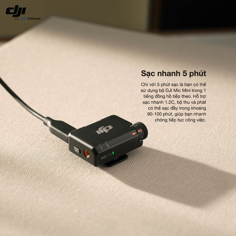 DJI Mic Transmitter chính hãng - Arctic White 