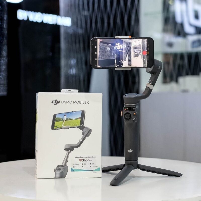  Tay cầm chống rung DJI Osmo Mobile 6 chính hãng VN 
