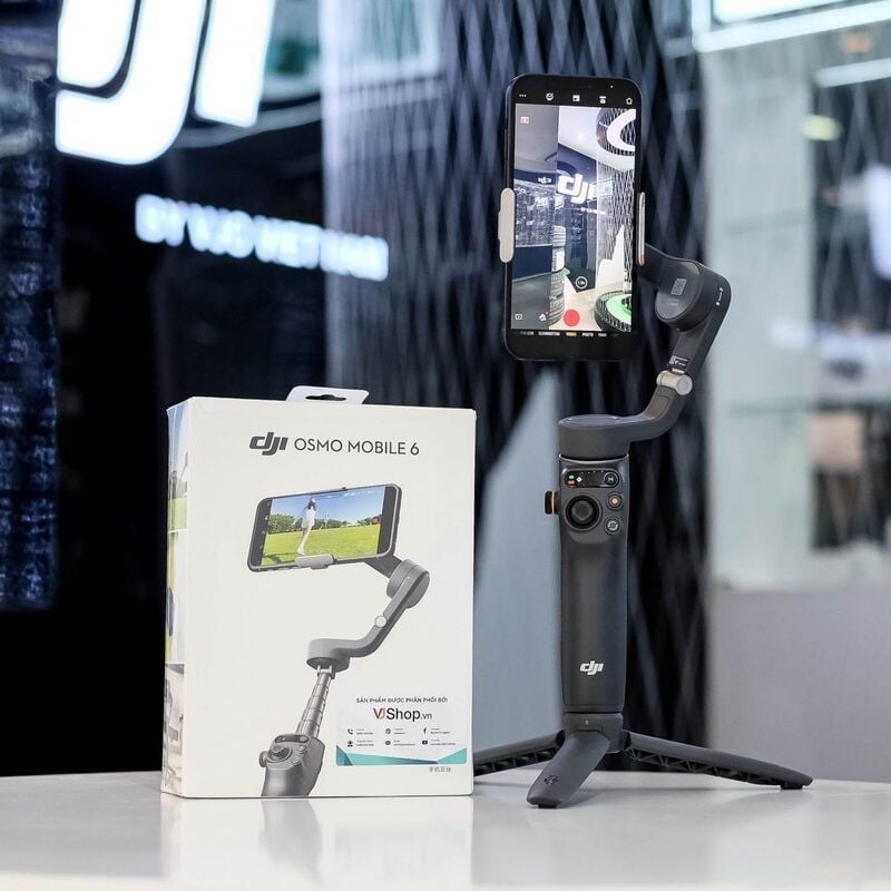  Tay cầm chống rung DJI Osmo Mobile 6 chính hãng VN 