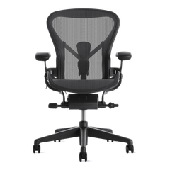 Ghế công thái học Ergonomic Herman Miller Aeron - Khung hợp kim / Chân nhựa