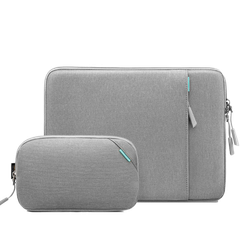 Túi Chống Sốc Tomtoc 360* Protective kèm túi phụ kiện cho MacBook/Laptop 13” - Gray