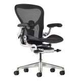  Ghế công thái học Ergonomic Herman Miller Aeron - Khung nhôm / Chân nhôm 