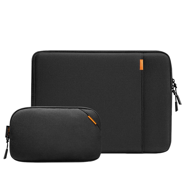 Túi Chống Sốc Tomtoc 360* Protective kèm túi phụ kiện cho MacBook/Laptop 13” - Black