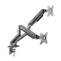 Giá treo màn hình Human Motion T6 Pro Dual - Đen & Trắng