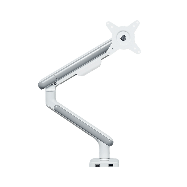 Giá treo màn hình ARM HyperWork A1C - Trắng & Xám