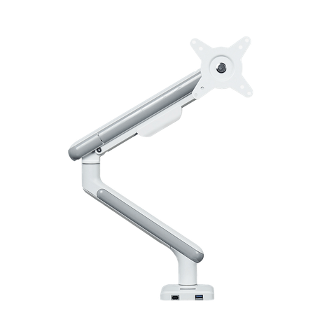 Giá treo màn hình ARM HyperWork A1C - Trắng & Xám