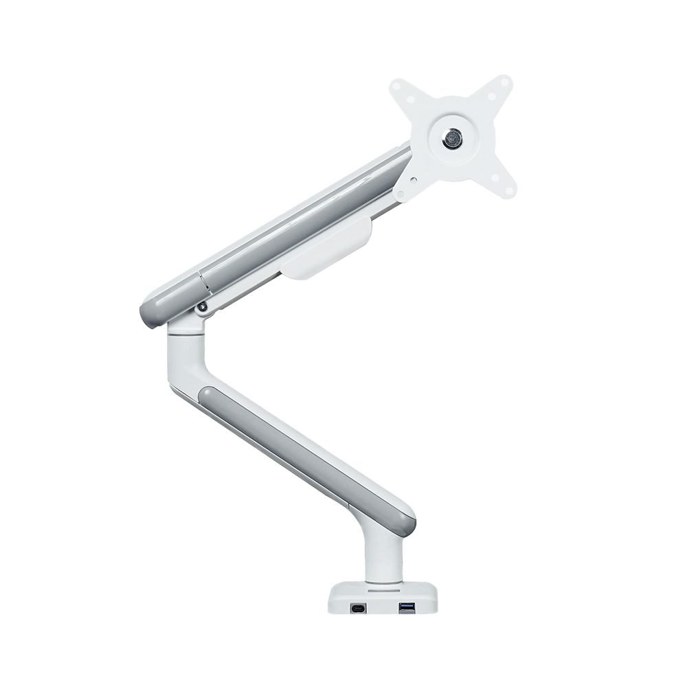 Giá treo màn hình ARM HyperWork A1C - Trắng & Xám