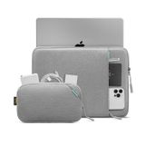 Túi Chống Sốc Tomtoc 360* Protective kèm túi phụ kiện cho MacBook/Laptop 14” - Gray 