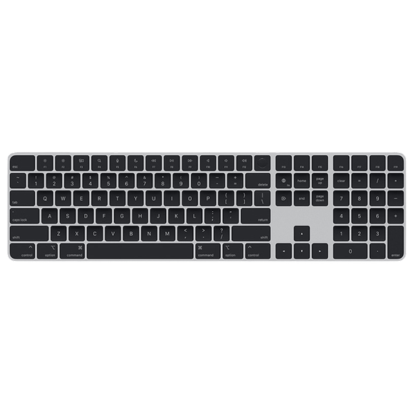 Bàn phím Bluetooth Apple Magic Keyboard có Touch ID và phím số Numeric Keypad Black - 2022 - Chính hãng