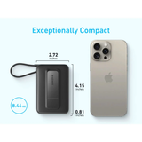  Pin Sạc Dự Phòng Anker Zolo 1 USB-C 15W 10.000mAh Tích Hợp Cáp USB-C A1685 Chính Hãng 