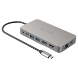  Cổng chuyển HyperDrive Dual 4K HDMI 10-in-1 (2 Màn hình) USB Type-C Hub for MacBook M1/M2 