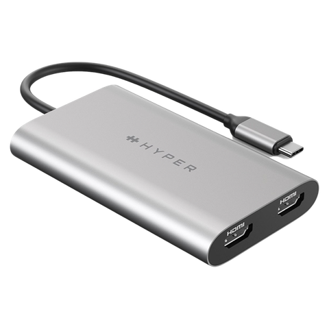 Cổng chuyển HyperDrive Dual 4K HDMI USB Type-C Adapter for MacBook M1/M2