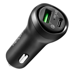 Tẩu sạc xe hơi Spigen Steadiboost USB-C PD3.0 Car Charger 27W 1 USB-C 1 USB-A