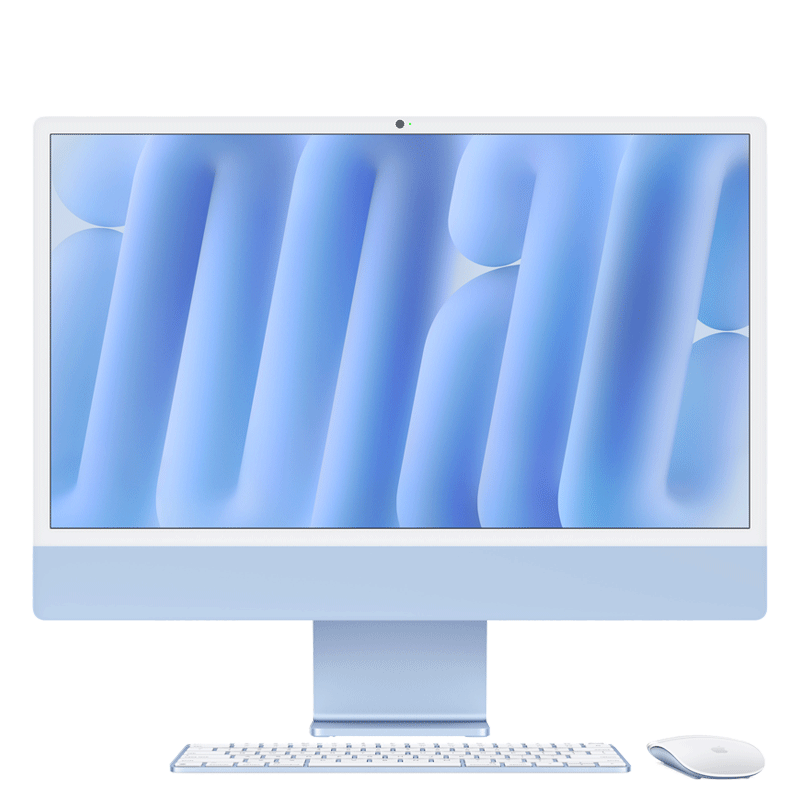 Máy Tính Để Bàn Apple iMac M4 24 inch 4.5K 8 CPU 8 GPU 16GB RAM 256GB