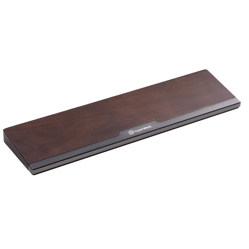 Kê tay bàn phím cơ hyperwork hybrid gỗ kết hợp nhôm cnc - hpw wr01 alw