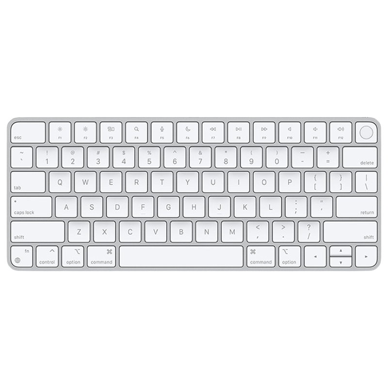 Apple magic keyboard 2024 type-c có touch id - us english - silver -
