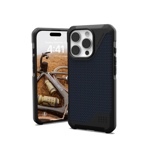  Ốp lưng iPhone 16 Pro UAG Metropolis LT Magsafe - Micro Hex Camo Graphite 