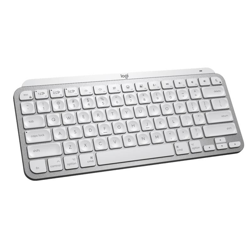  Bàn Phím Không Dây Logitech MX Keys Mini For Mac - Wireless màu xám nhạt - 920-010528 