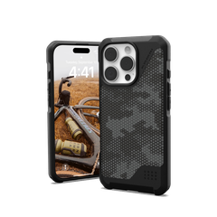 Ốp lưng iPhone 16 Pro UAG Metropolis LT Magsafe - Micro Hex Camo Graphite