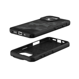  Ốp lưng iPhone 16 Pro UAG Metropolis LT Magsafe - Micro Hex Camo Graphite 