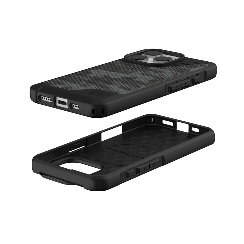  Ốp lưng iPhone 16 Pro UAG Metropolis LT Magsafe - Micro Hex Camo Graphite 