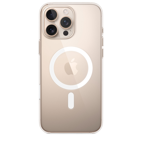 Ốp lưng iPhone 16 Pro Max Clear Case MagSafe chính hãng Apple