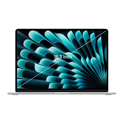 MacBook Air M2 15.3 inch 2023 màu Silver 8 CPU / 10 GPU / 16GB RAM / 512GB / 70W - Chính hãng VN