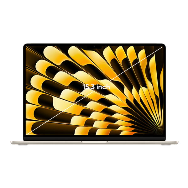 MacBook Air M2 15.3 inch 2023 màu Starlight 8 CPU / 10 GPU / 16GB RAM / 256GB / 70W - Chính hãng VN