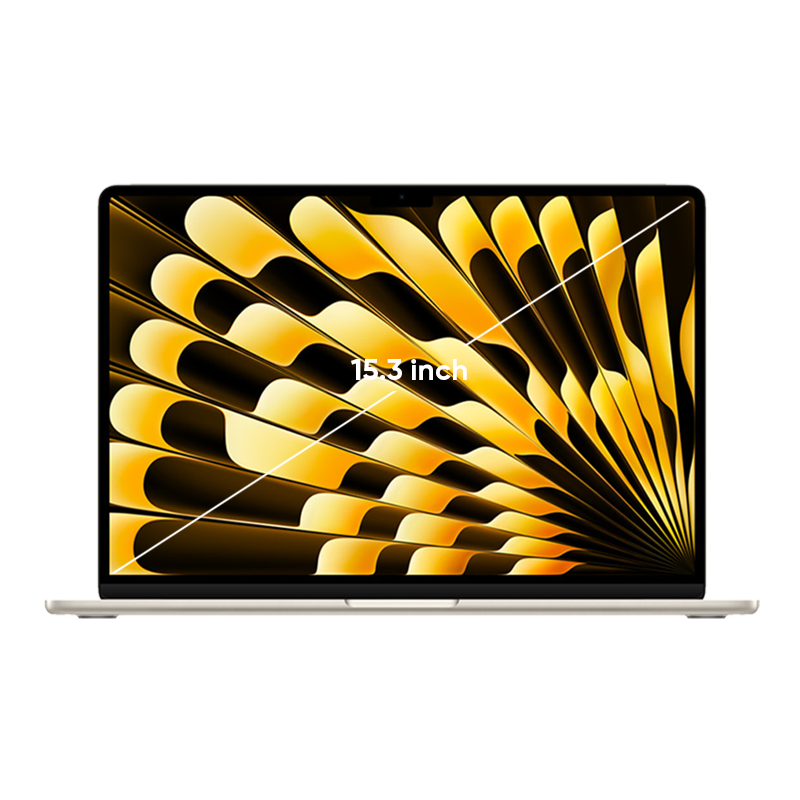  MacBook Air M2 15.3 inch 2023 màu Starlight 8 CPU / 10 GPU / 16GB RAM / 256GB / 70W - Chính hãng VN 