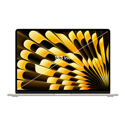 MacBook Air M2 15.3 inch 2023 màu Starlight 8 CPU / 10 GPU / 16GB RAM / 512GB / 70W - Chính hãng VN