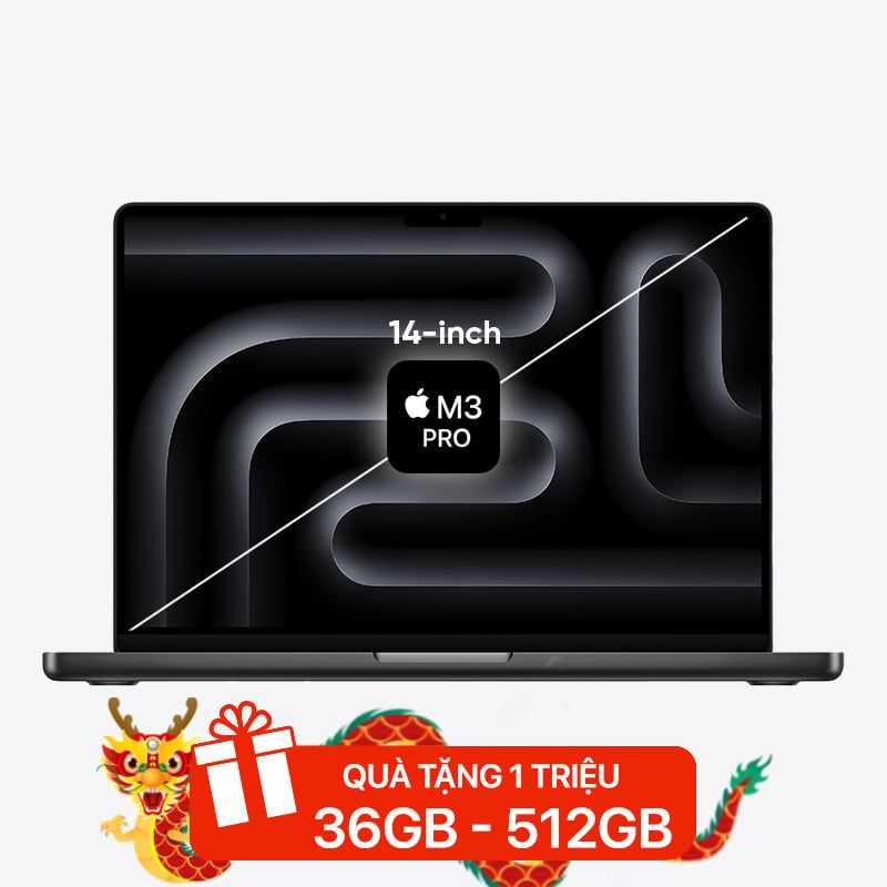  MacBook Pro 14 inch M3 Pro 11 CPU / 14 GPU / 36GB RAM / 512GB - Chính hãng VN 