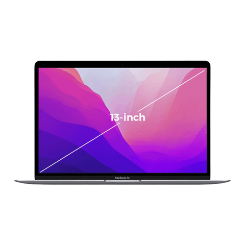 MacBook Air M1 13 inch 2020 Gray 8 CPU / 7 GPU / 8GB / 256GB - Chính hãng VN - Part: MGN63